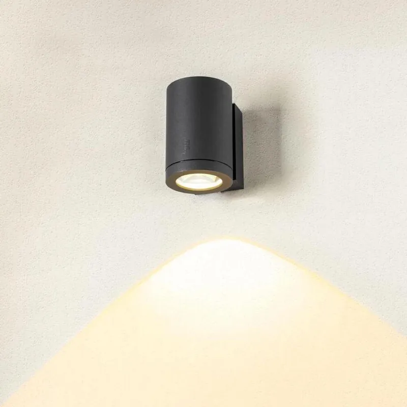 Highlight LED Wandleuchte Enola Oculus in Anthrazit IP65