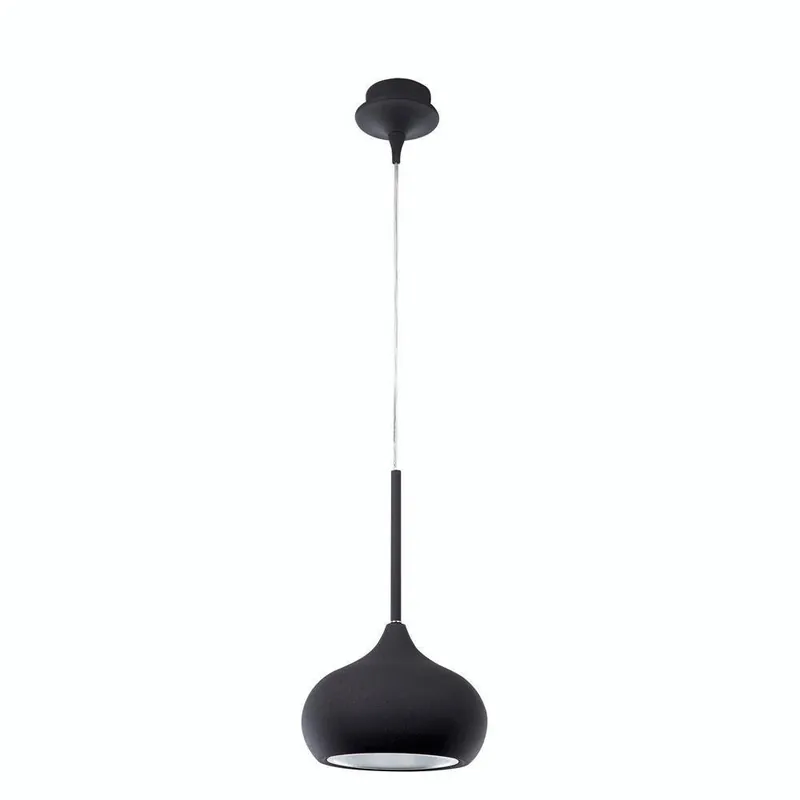 Preis Gesenkt Pendelleuchte Cioto in Schwarz-matt E14