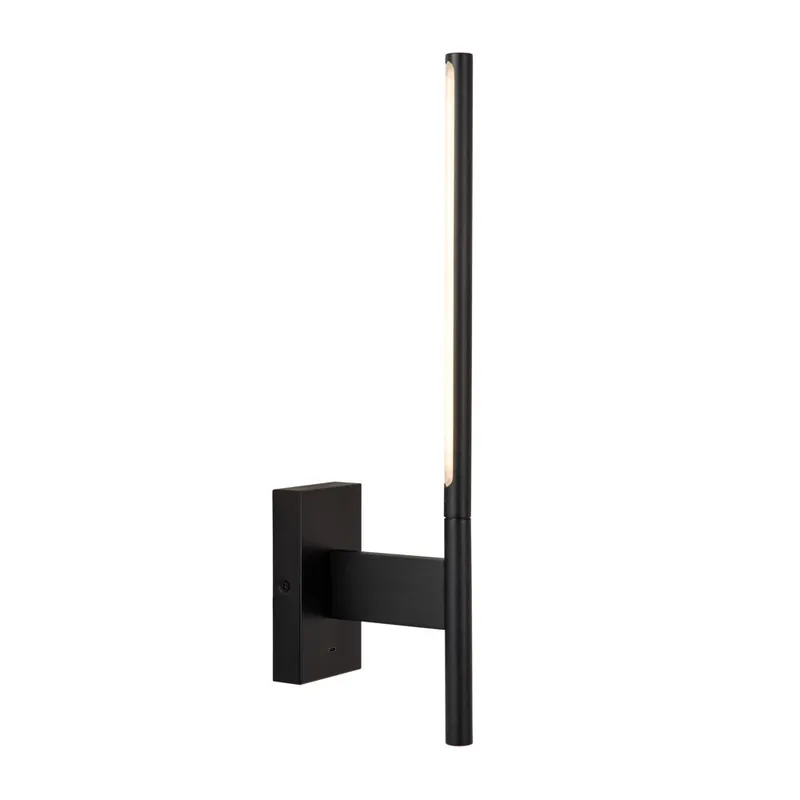 LED Wandleuchte Finan in Schwarz 6W 245lm Versand Am Gleichen Tag