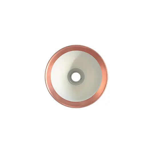 304CA Wandleuchte Schwarz/Kupfer/Weiß - Lampe Gras Aktuell