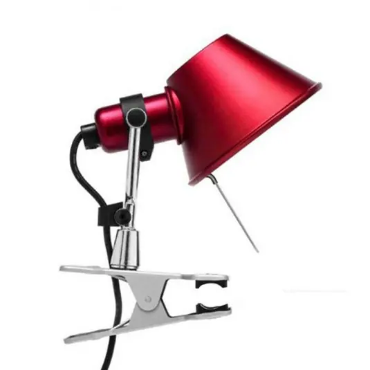 Tolomeo Micro Pinza Wandleuchte Rot - Artemide Neu