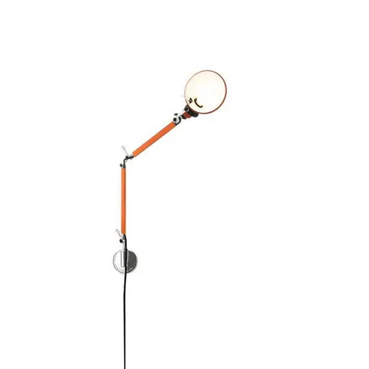 Tolomeo Micro Parete Wandleuchte Orange - Artemide Schneller Versand
