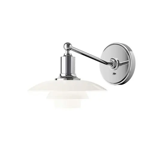 PH 2/1 Wandlampe, weiß/opal, Glas, 16,5 cm - Louis Poulsen Nur Heute