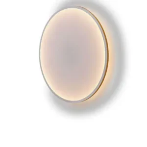 Calm Wandleuchte Ø90 White/Orange - Muuto Solange Der Vorrat Reicht