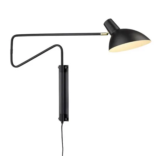 Metropole Deluxe Wandleuchte Black - Halo Design Preisreduziert
