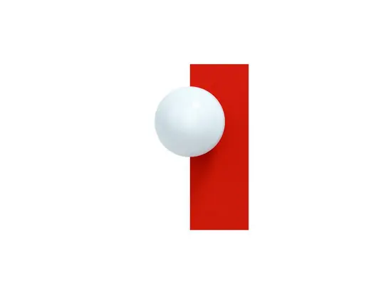 Candy Big Rectangle S Wandleuchte, rot - Swedish Ninja Sichere Zahlung