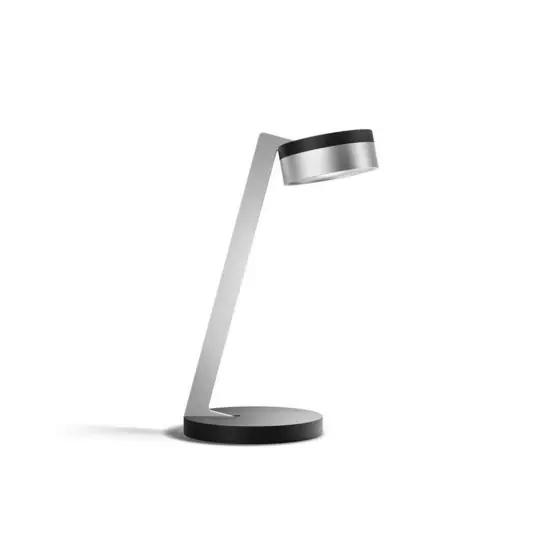 Blade T1 Slim Tischleuchte, schwarz/silber - Light-Point Aktuell