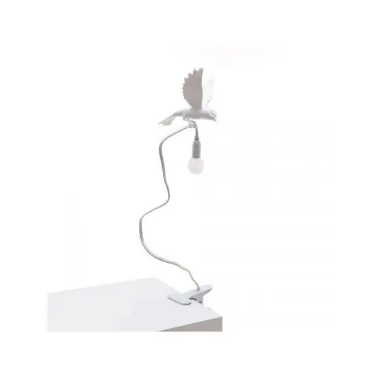 Sparrow Landing Klemmleuchte White - Seletti Neuheit