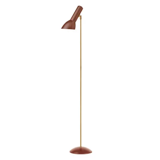 Oblique Stehleuchte Ziegelrot/Messing - Cph Lighting Billig