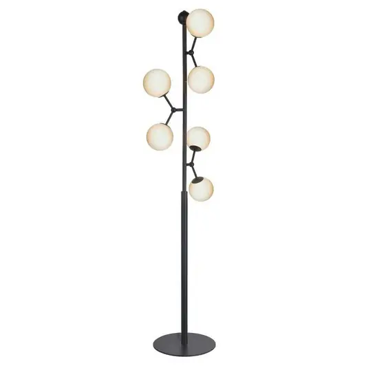 Letzte Chance Atom Stehleuchte Opal - Halo Design