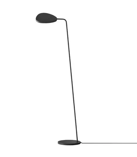 Zertifiziert Leaf Stehleuchte Black - Muuto