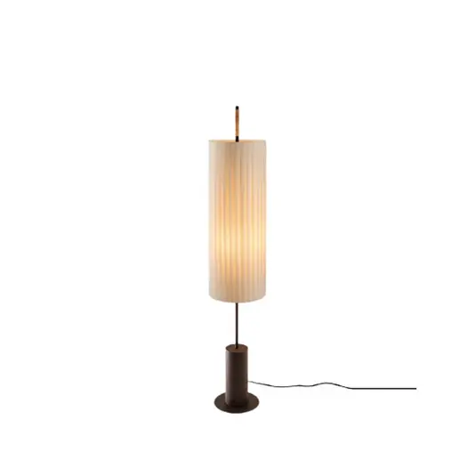 Dórica Stehleuchte, 143 cm, braun/beige - Santa & Cole Heißes Angebot