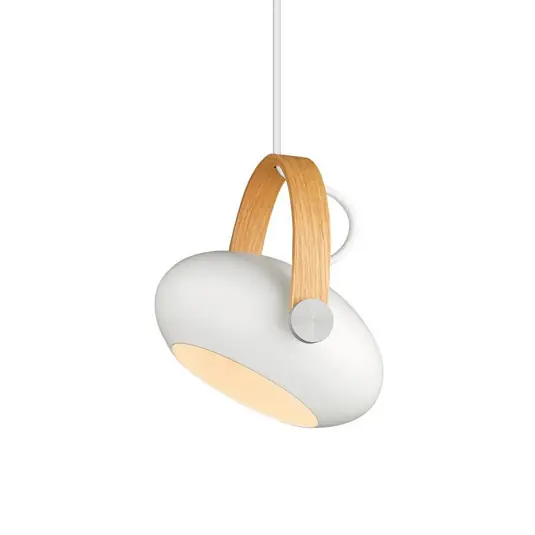 Letzte Chance D.C Pendelleuchte Ø18 White/Oak - Halo Design