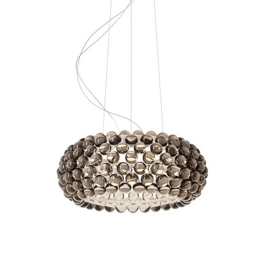 Caboche Plus Media LED Pendelleuchte Dim. Grey - Foscarini Zertifiziert
