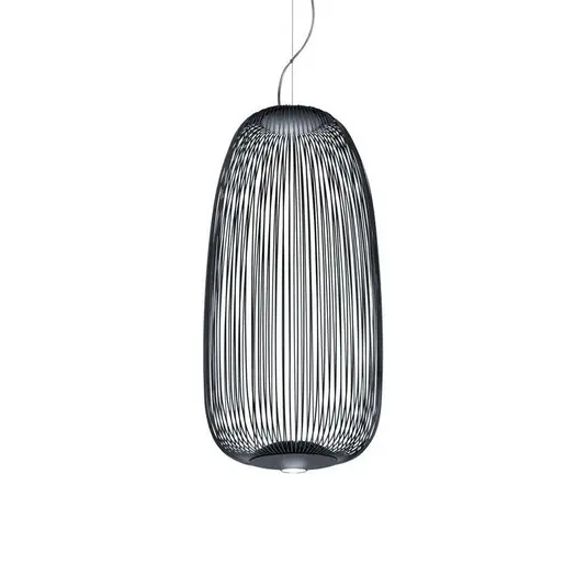 Letzte Chance Spokes 1 LED Pendelleuchte Dimmbar Graphit - Foscarini