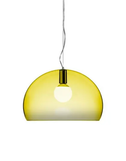 Begrenztes Angebot FL/Y Pendelleuchte Gelb - Kartell