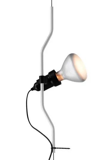 Parentesi Ersatzteil für Pendelleuchte Weiß m/Dimmer - Flos Echt