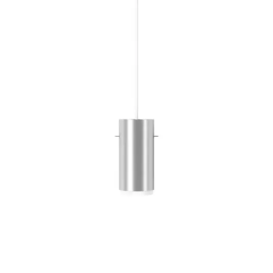 Markenprodukt Tube Pendelleuchte Small Brushed Aluminium - Moebe