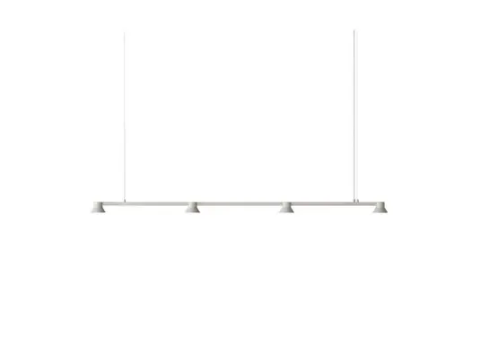 Wochenendangebot Hat Linear LED-Hängelampe, 167 cm, grau - Normann Copenhagen