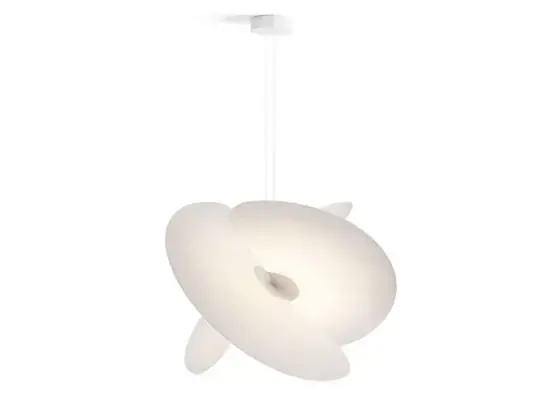 Must-Have Levante Pendelleuchte Large Matt White/White - Luceplan