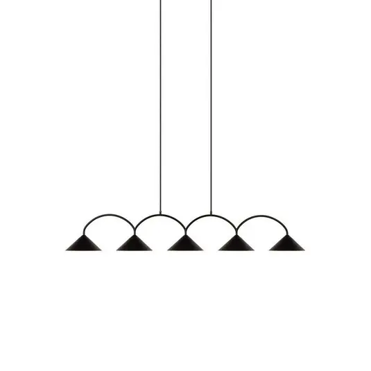 Mega-Angebot Curve 5 Pendelleuchte Black - Globen Lighting