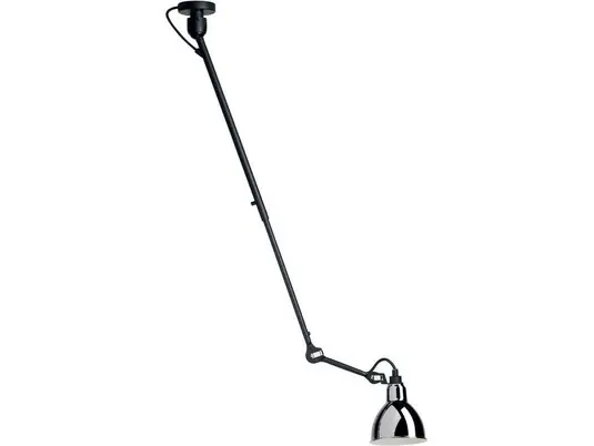 Preiswert 302 Deckenleuchte Chrom - Lampe Gras
