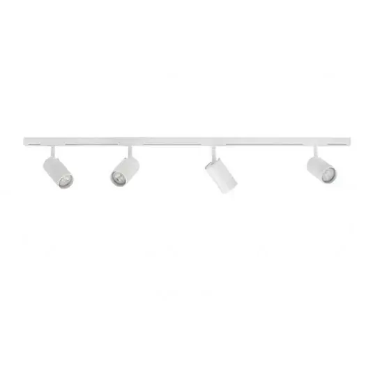 Designline Tube Kit Schienenset 1,9 m 4-flg. weiß - Antidark Preisreduziert