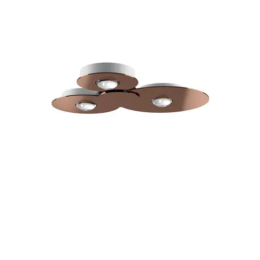 Nur Heute Bugia Triple Deckenleuchte 3000K Bronze - Lodes