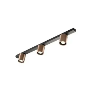 Direkt Vom Hersteller Focus Mini LED-Deckenlampe L70, bronze, 3-flg. - LIGHT-POINT