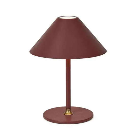 Hygge Portable Tischleuchte Ø19 Maroon - Halo Design Direkt Vom Hersteller
