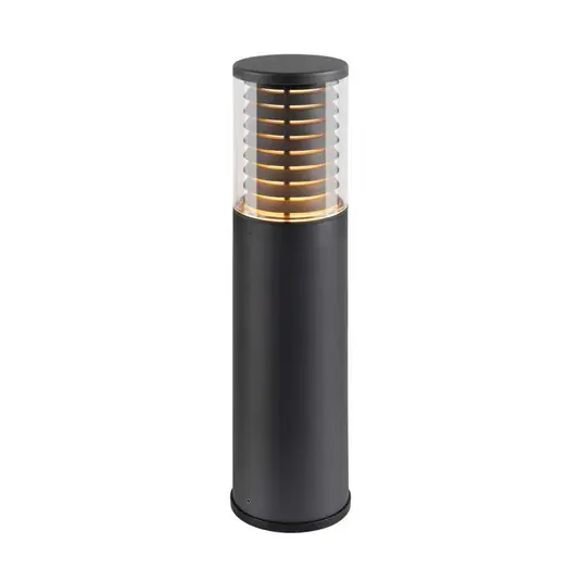 M-Pol High Pollerleuchte, 30cm, Louver/anthrazit, DALI - SLV Versand Am Gleichen Tag