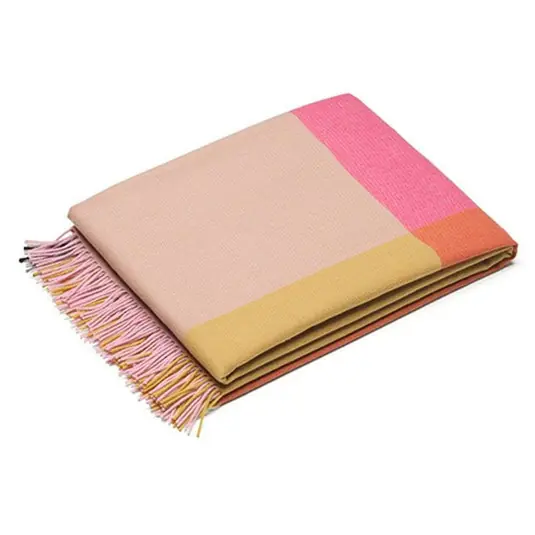 Colour Block Blankets Pink/Beige - Vitra Garantierte Lieferung