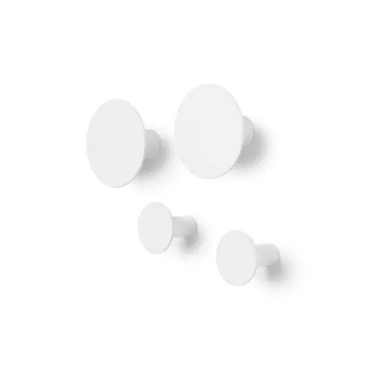 Neu Ponto Kleiderhaken 4 pcs. Lily White - Blomus