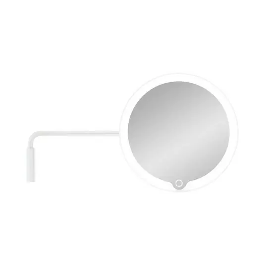 Sonderaktion Modo LED Vanity Wandbefestigung Spiegel White - Blomus
