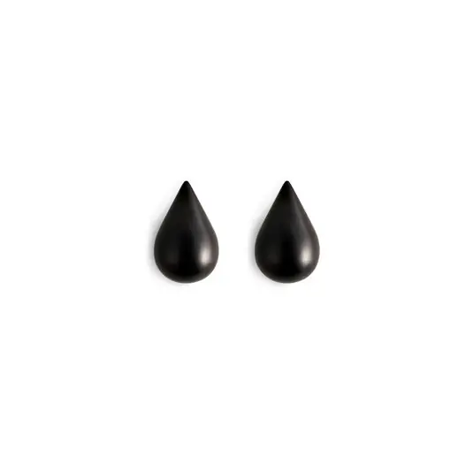 Dropit Kleiderhaken 2 pcs. Small Black - Normann Copenhagen Mega-Angebot