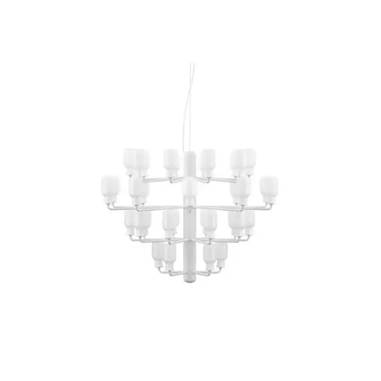 Amp Chandelier Large White - Normann Copenhagen Billig