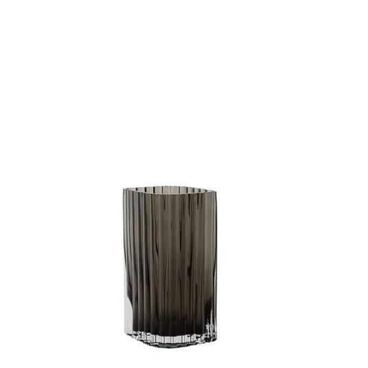 Direktkauf Folium Vase H20 Schwarz - AYTM