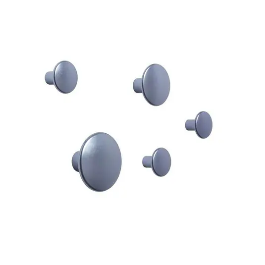 Dots Metal Set of 5 Pale Blue - Muuto Top-Angebot