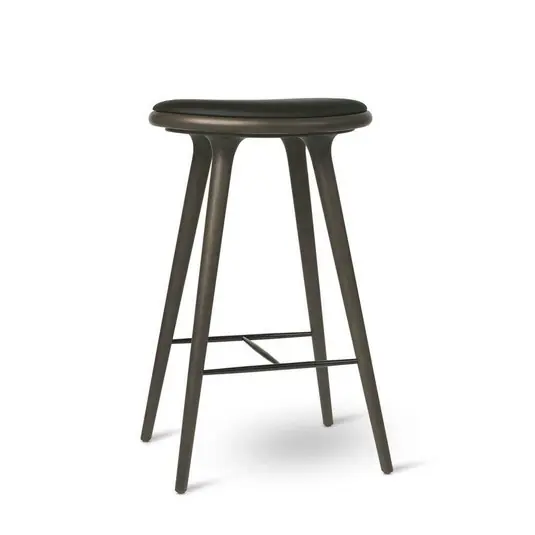 High Barhocker H74 Sirka Grey Stained Beech - Mater Letzte Chance