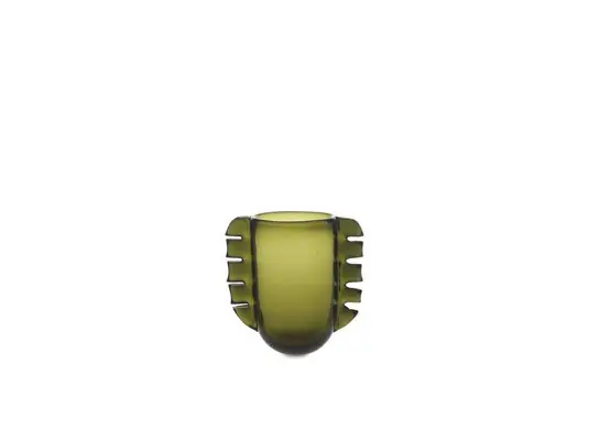 Alas Vase Moss Green - Ferm Living Kracherpreis