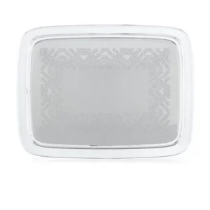Teatime Tablett 44x33 Chrome - Kartell Preisreduziert