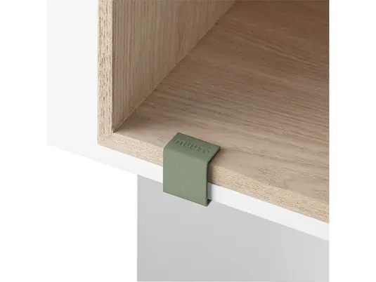 Online Kaufen Mini Stacked Storage System Clips 5er-Set, grün - Muuto