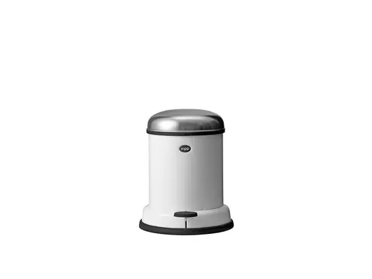 Kracherpreis Vipp14 Tretmülleimer, weiß, 8L, Stahl - Vipp