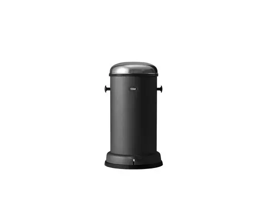 Vipp15 Tretmülleimer, schwarz, 14L, Stahl - Vipp Rabatt