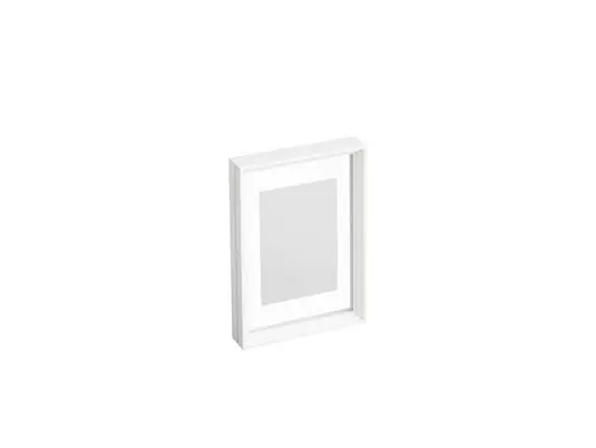 Standing Frame A5 White - Moebe Solange Der Vorrat Reicht