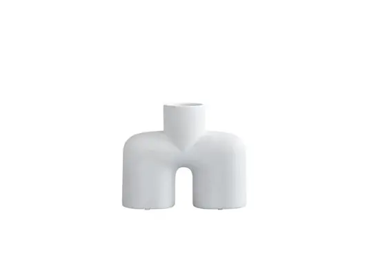 Billig Cobra Uno Vase Medio Bone Weiß - 101 Copenhagen