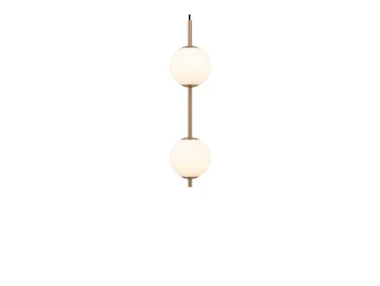 Online Kaufen Audrey 2 Pendelleuchte Brass/White Opal - UMAGE