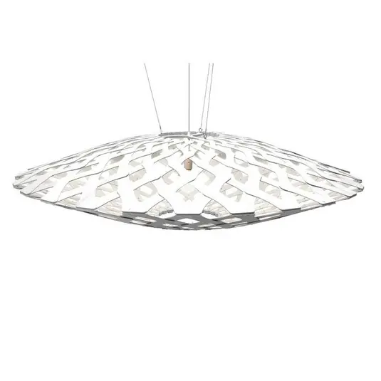 Flax Pendelleuchte Ø150 Weiß 2 Seiten - David Trubridge Preiswert