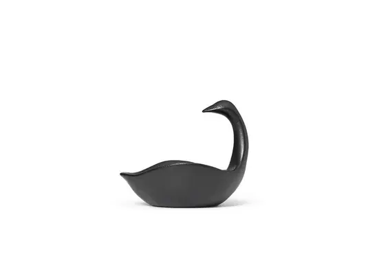 Markenprodukt Swan Centrepiece Schwarz - Ferm Living