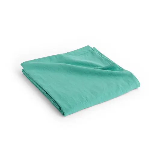 Ausverkauf Linen Tagesdecke 240 x 260 Emerald Grün - Hay